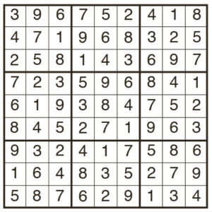 easy sudoku 2148