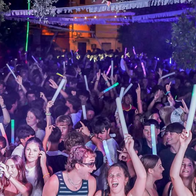 Pollença's spectacular Glow Party lights up the Festes de la Patrona with neon, music and acrobatics