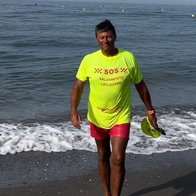 Guillermo Lachica Pando, lifeguard
