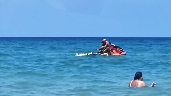 Coaxing the shark back out to sea