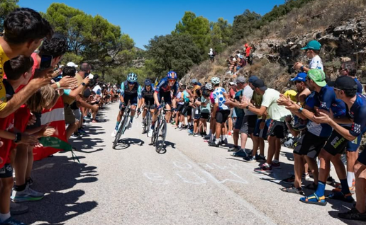 Cycling's biggest names racing through the Marina Alta