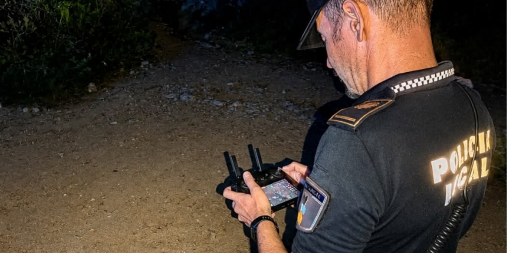 Calpe drone tracks down missing girl in dramatic night search