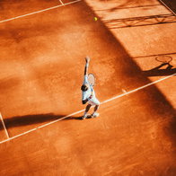 A tennis player.