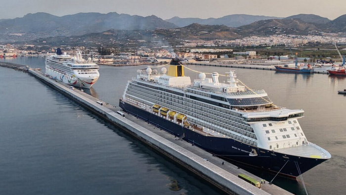 Motril port's cruise visitors.
