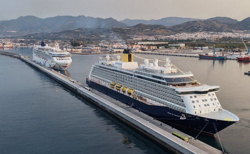 Motril port's cruise visitors.