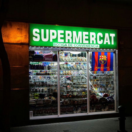 A supermarket.