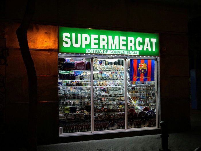 A supermarket.