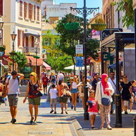 Shopping in Gibraltar.