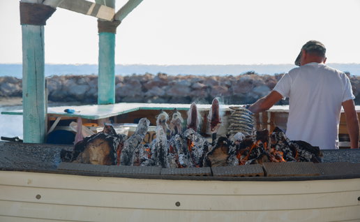 Moraga for espetos on the beach