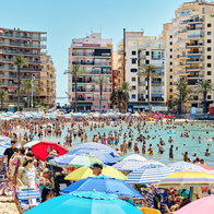 Torrevieja welcomes 438,000 people as the city swells almost four times its size.