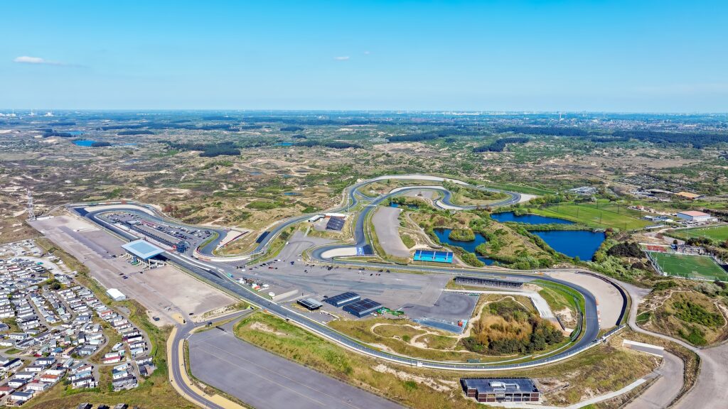 Race circuit in Zandvoort the Netherlands.