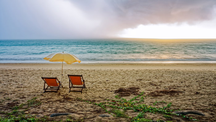 Storm fronts on the horizon.
