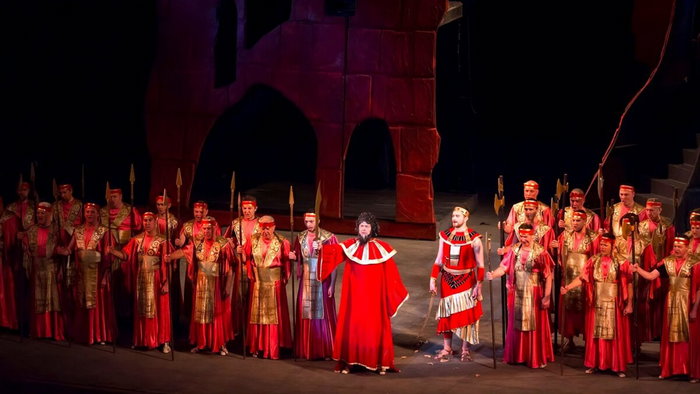 Nabucco performed by the International Opera of Moldova