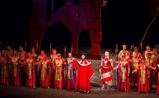Nabucco performed by the International Opera of Moldova