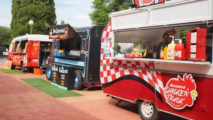 Foodtrucks and international cuisine