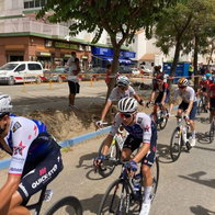 La Vuelta España in Velez.
