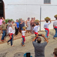 Start of the Viñeros festival in Moclinejos.