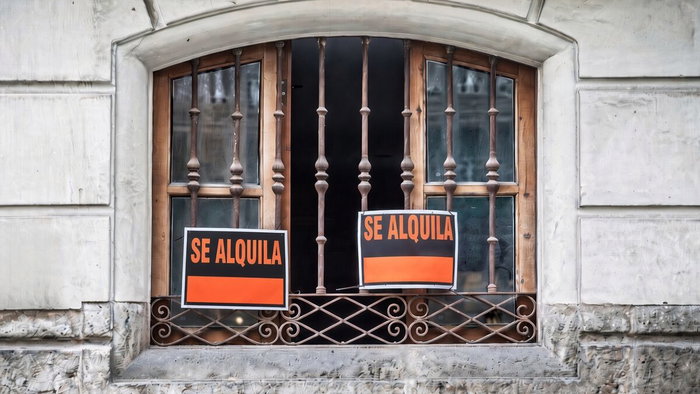 Flat for rent in Spain.