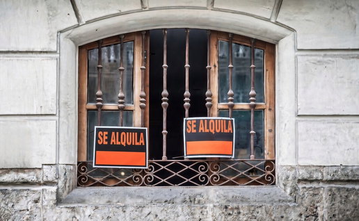 Flat for rent in Spain.