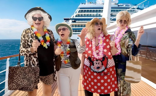 ITS returns with Four Old Broads on the High Seas.