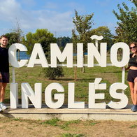 Shaun Garner and Emily Cornwell walk the Camino Ingles