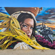 Second prize mural from the National Graffiti League