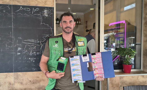 Francisco, a good luck charm in Torrox.