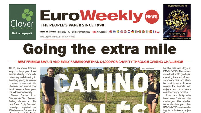 Costa de Almeria 17 - 23 September 2026 Issue 2150