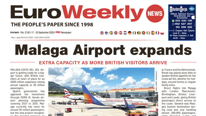 Axarquia 17 - 23 September 2026 Issue 2150