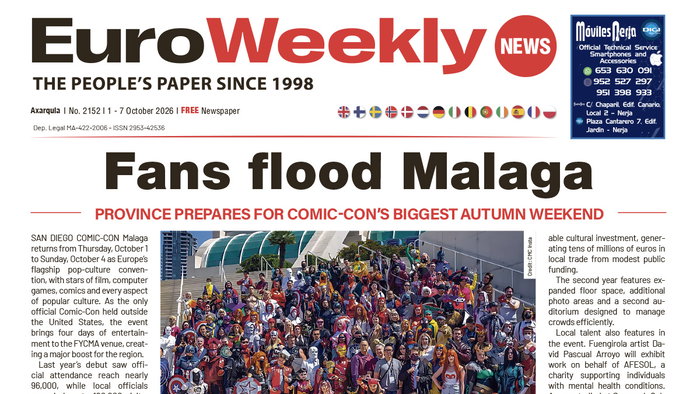 Axarquia 1 - 7 October 2026 Issue 2152