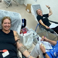 Blood donors.