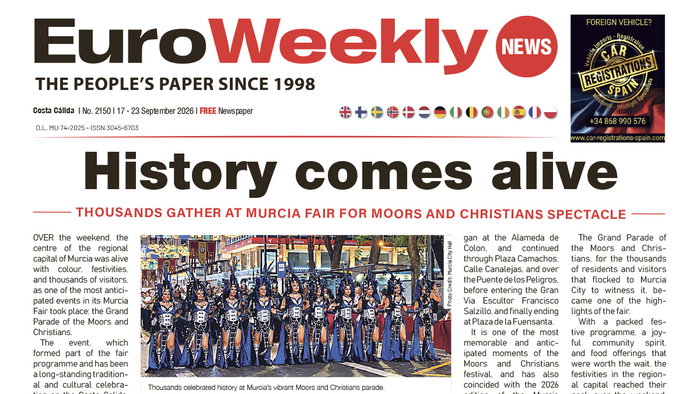 Costa Calida 17 - 23 September 2026 Issue 2150