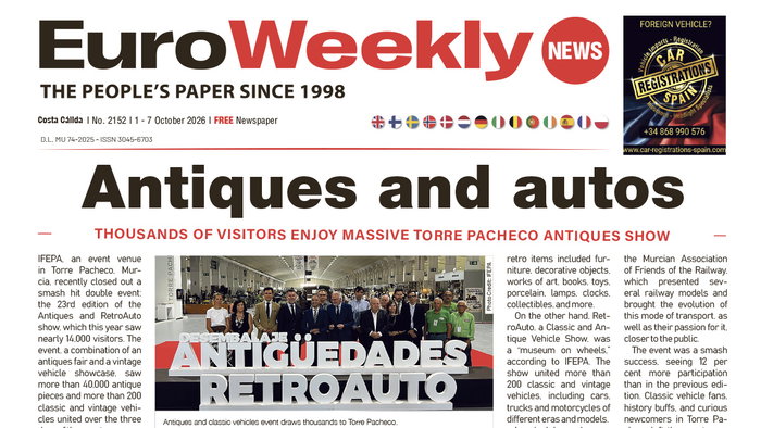 Costa Calida 1 - 7 October 2026 Issue 2152