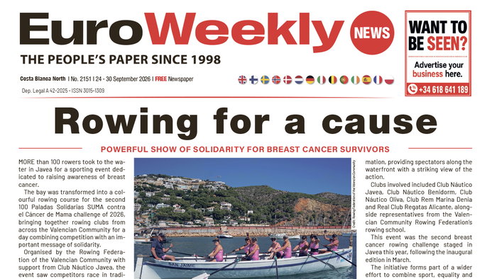 Costa Blanca North 24 – 30 September 2026 Issue 2151
