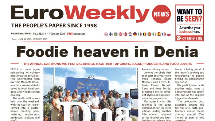 Costa Blanca North 1 - 7 October 2026 Issue 2152