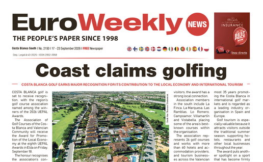 Costa Blanca South 17 - 23 September 2026 Issue 2150