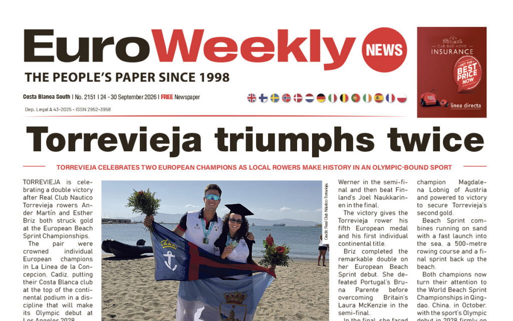 Costa Blanca South newspaper 24 - 30 Sep 2026
