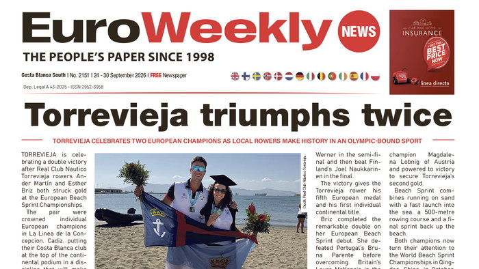 Costa Blanca South 24 – 30 September 2026 Issue 2151