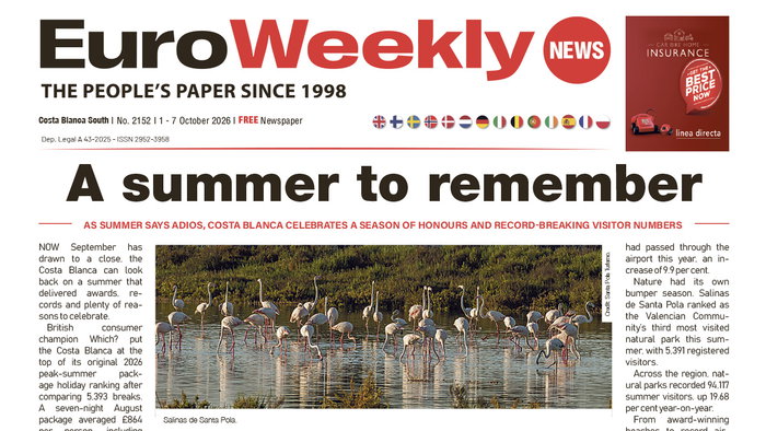 Costa Blanca South 1 - 7 October 2026 Issue 2152