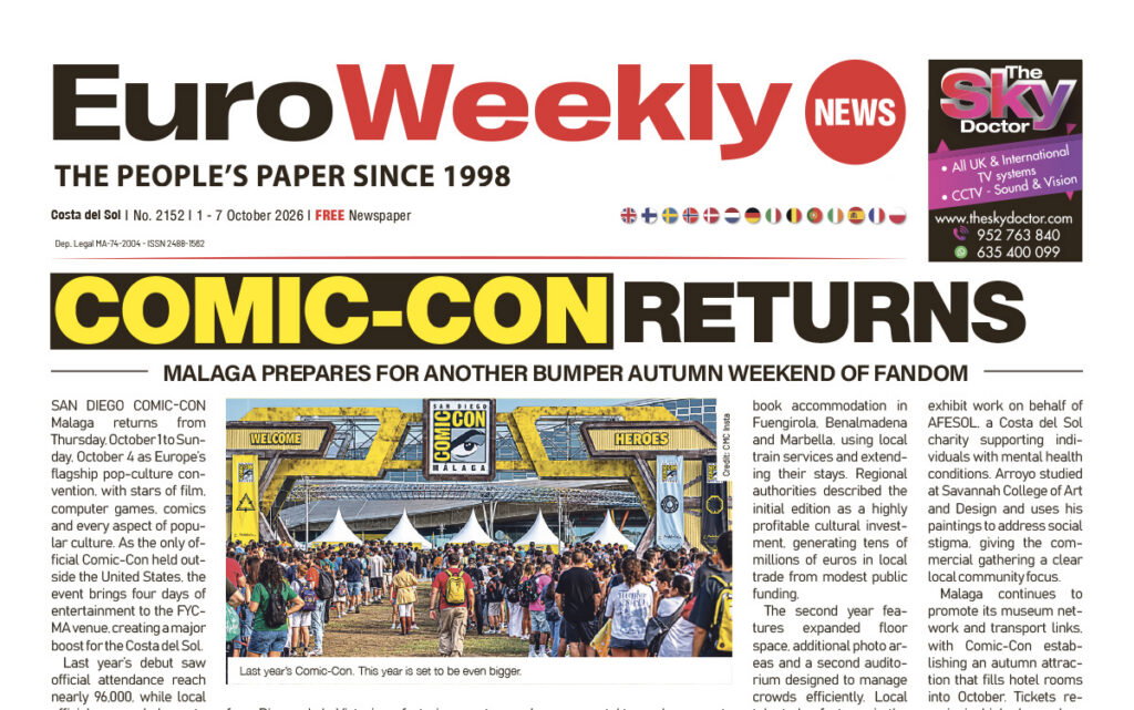 Costa del Sol newspaper 1 - 7 Oct 2026