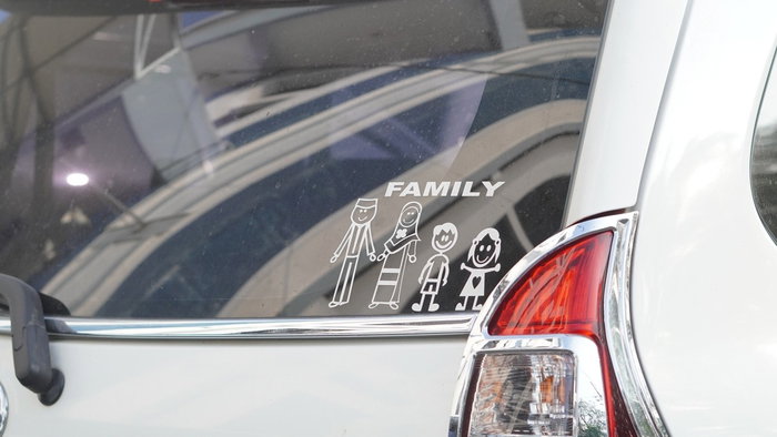 Car sticker