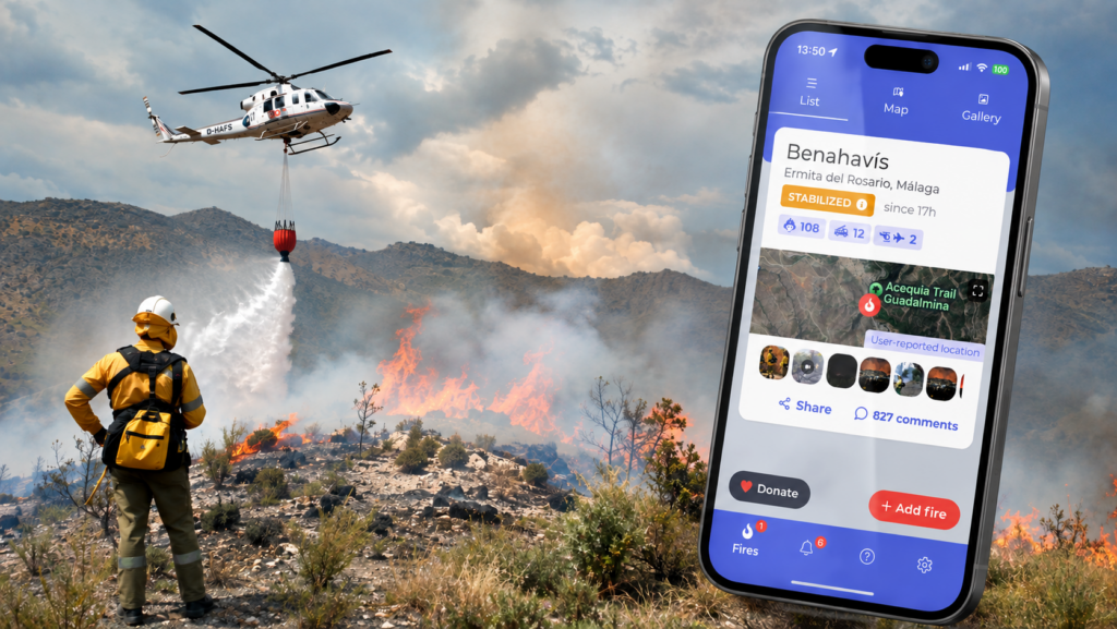 Wildfire app turns neighbours into a powerful early-warning network