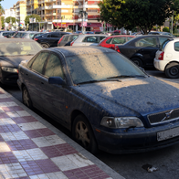Abandoned car for 3 months on the streets of Marbella.