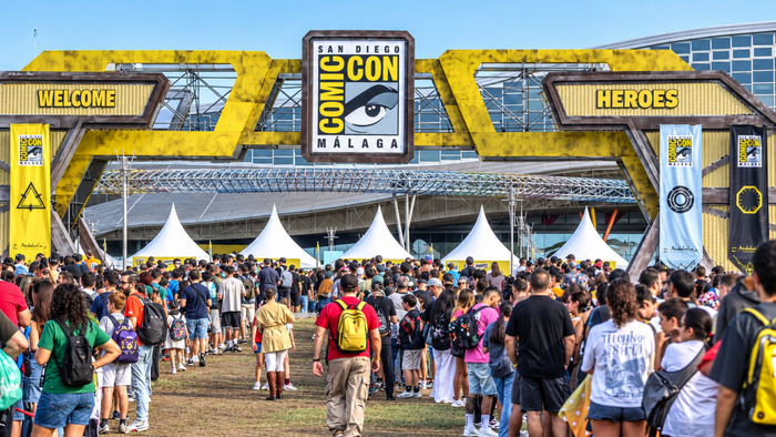 Last year's Comic Con queues