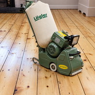 view of a dustless floor sanding machine