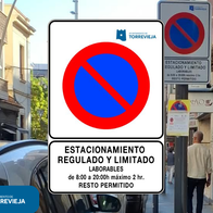 Two-hour parking limit introduced on Torrevieja's Calle Ramon Gallud