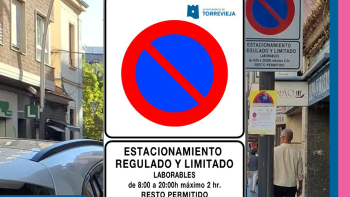 Two-hour parking limit introduced on Torrevieja's Calle Ramon Gallud
