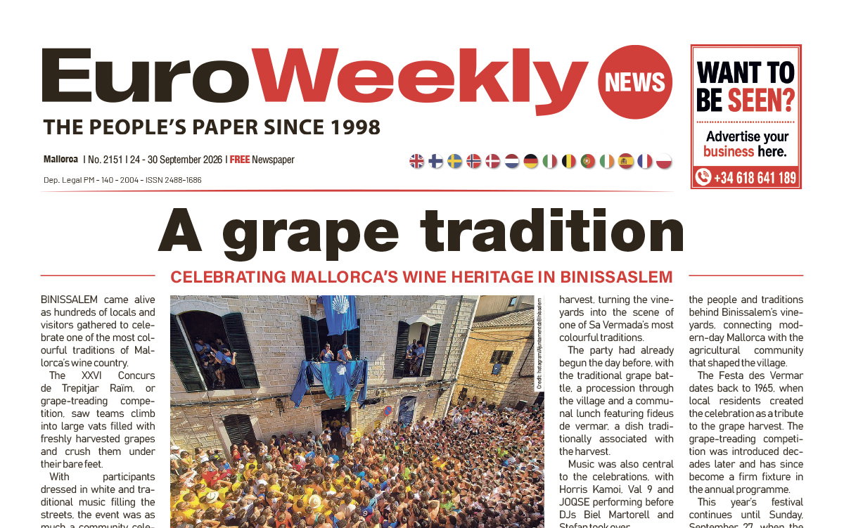 Mallorca newspaper 24 - 30 Sep 2026