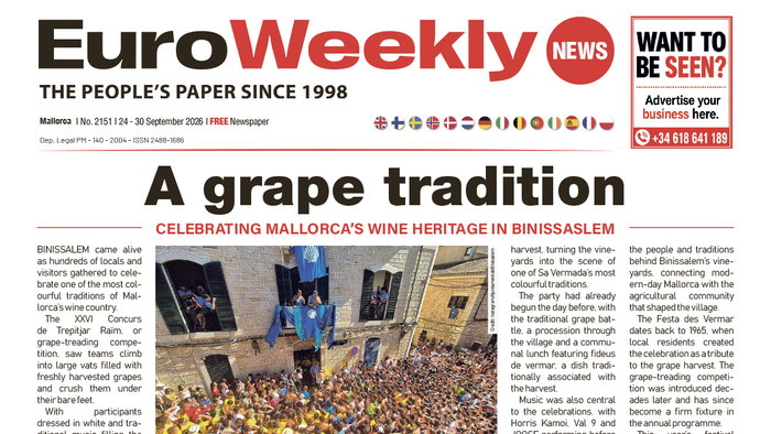 Mallorca 24 – 30 September 2026 Issue 2151