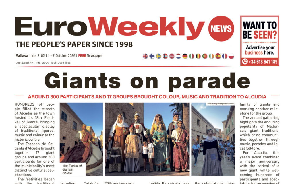 Mallorca newspaper 1 - 7 Oct 2026